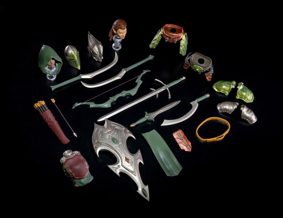 Mythic Legions Tactics: War of the Aetherblade Female Elf Deluxe Legion Builder Figure (With Bonus)