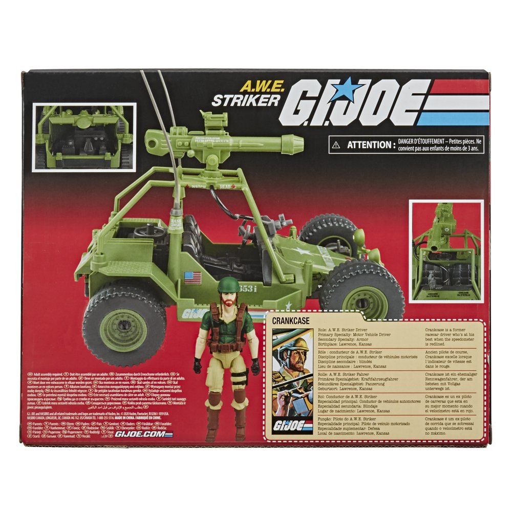 G.I. Joe 3.75 Retro Collection A.W.E. Striker
