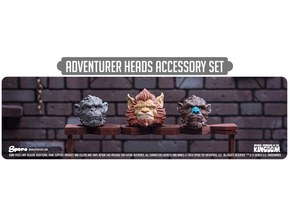 Animal Warriors of the Kingdom Primal Collection Adventurer Head Set