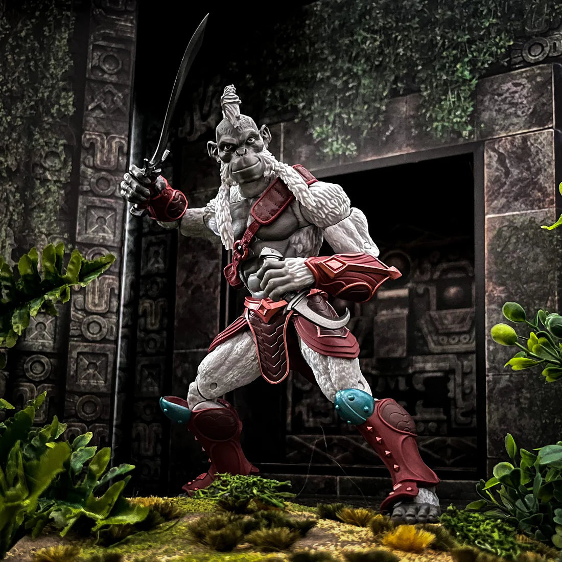 Pale in Adventure Armor