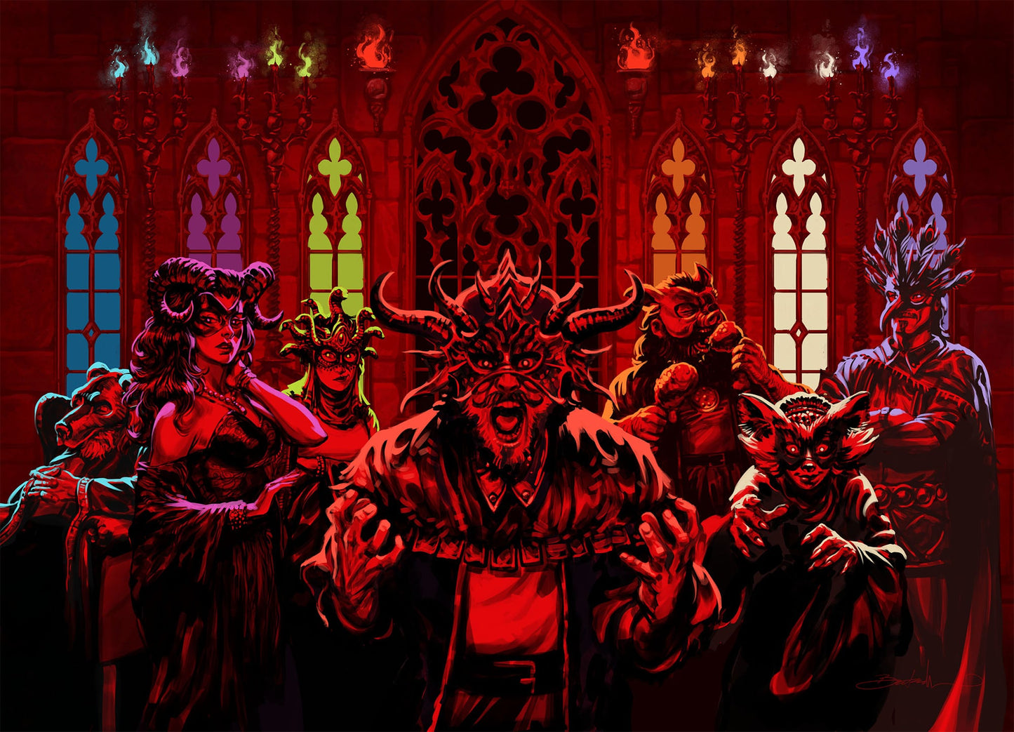 Figura Obscura The Masque of the Red Death (original)