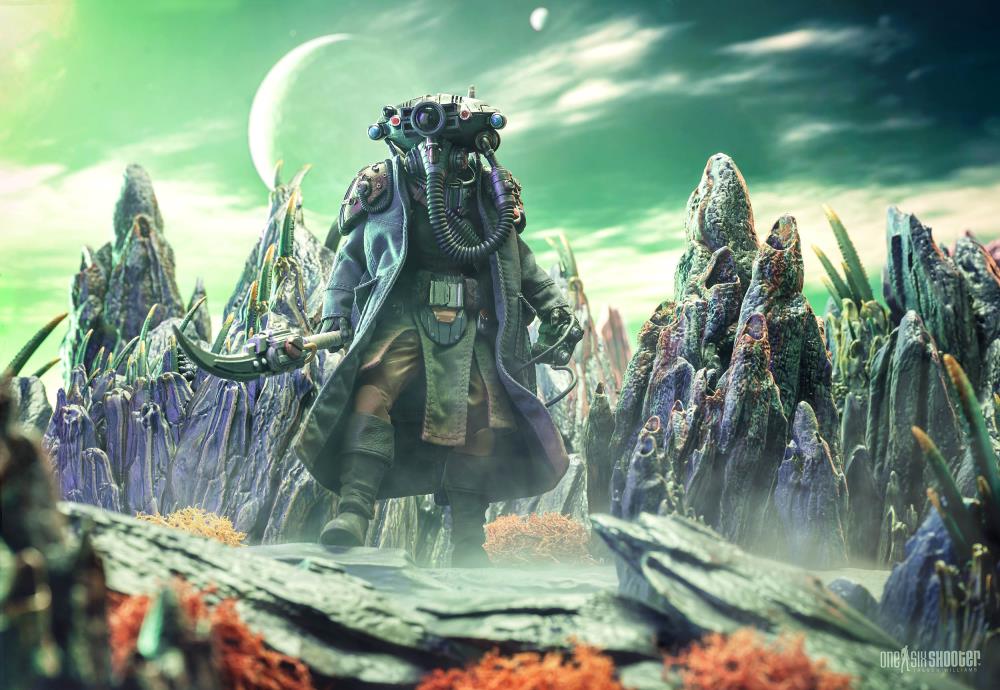 Cosmic Legions: OxKrewe: Book One, Thraxxon - Kurnn Ray Action Figure