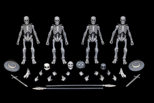 Graveyard Skeletons Action Figure Four-Pack - Available 3/10