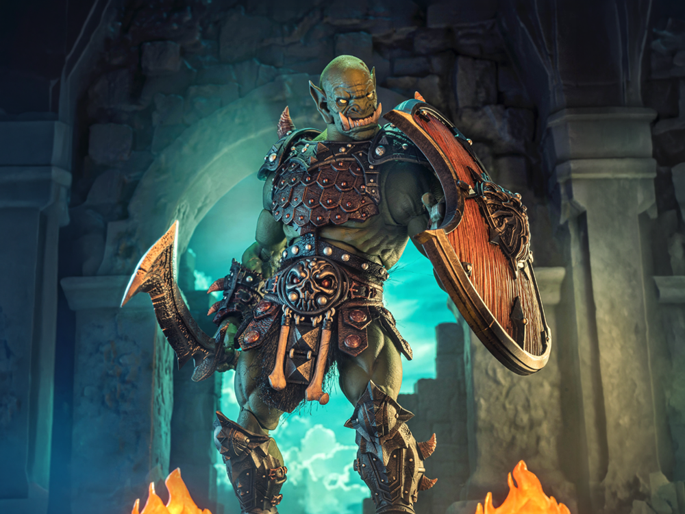 Mythic Legions: Legacies of Mythoss Kkurzog (Ver. 2) Ogre-Scale Action Figure