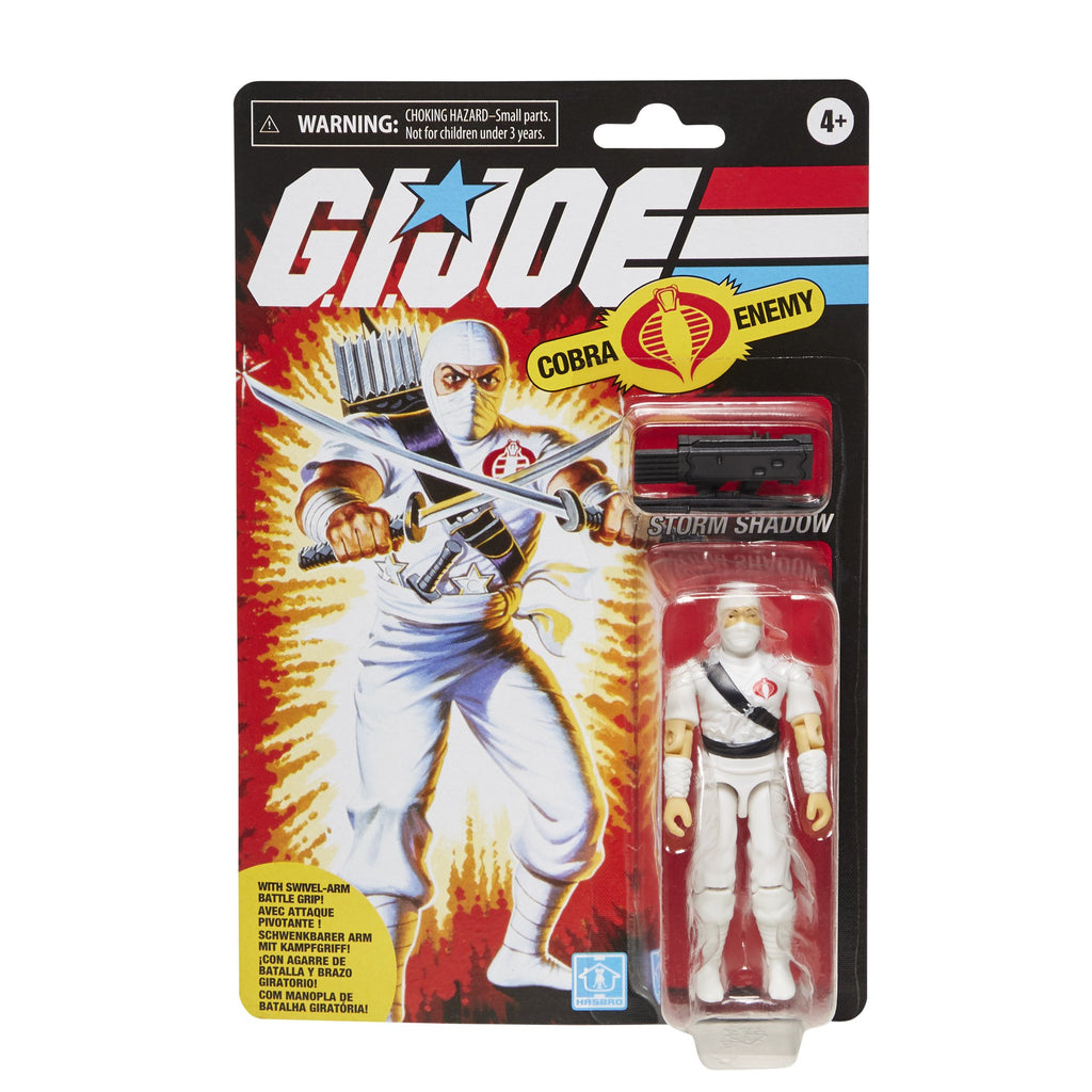 G.I. Joe 3.75 Retro Collection Snake Eyes & Storm Shadow (O-Ring)