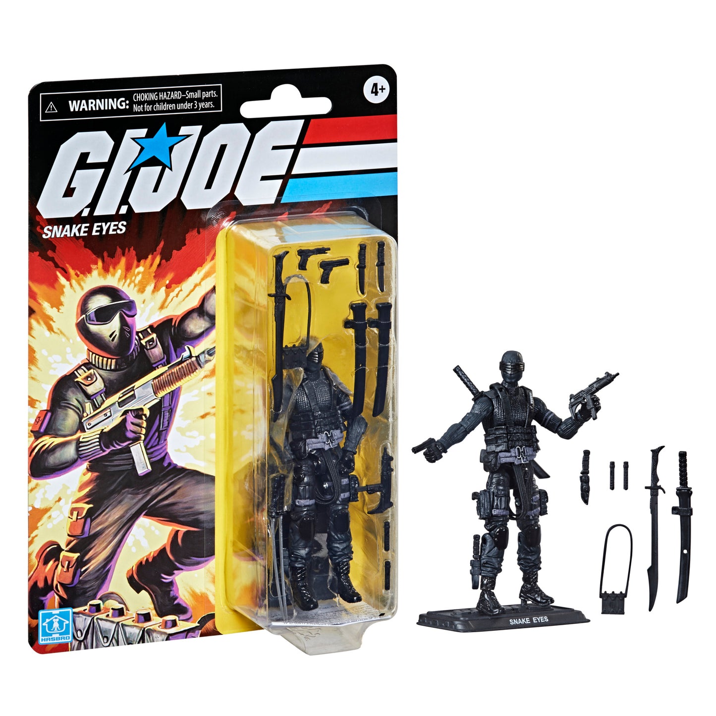 G.I. Joe 3.75 Retro Collection Snake Eyes